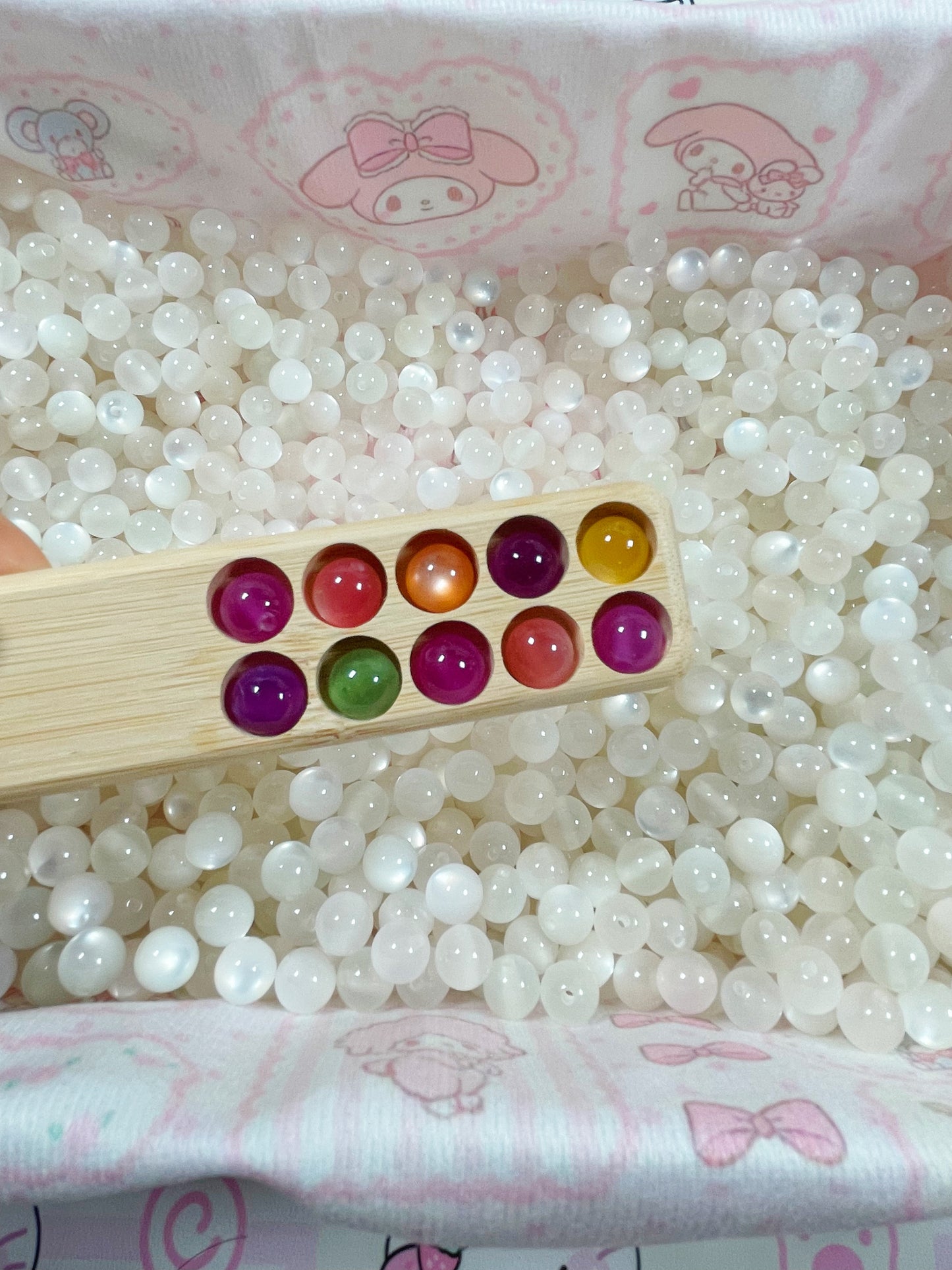 10 PCS 10mm Color-Changing Bead