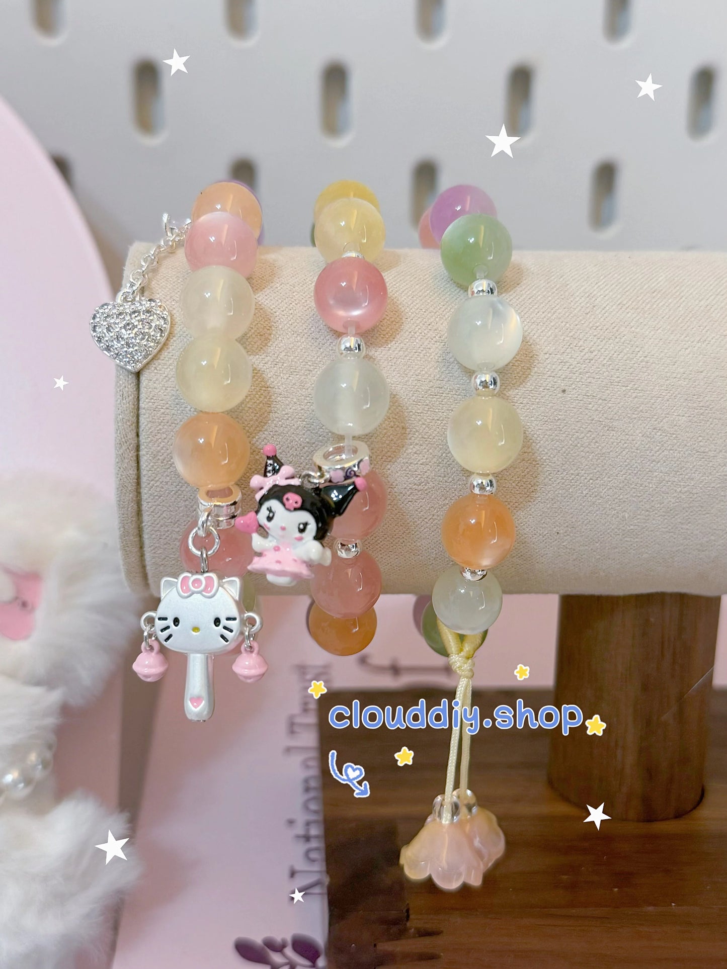 10 PCS 10mm Color-Changing Bead