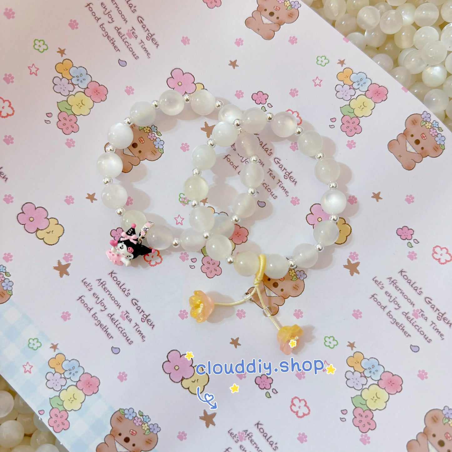 10 PCS 10mm Color-Changing Bead